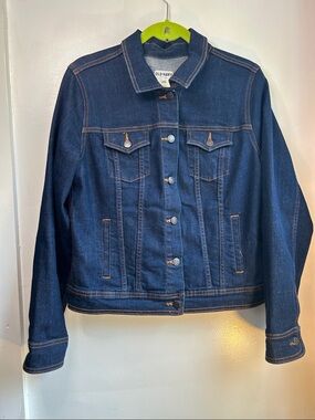 Old Navy Dark Blue Denim Jean Jacket